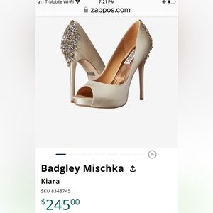 Badgley Mischka Heels Size 11